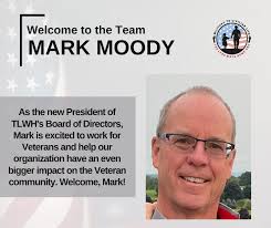 Welcome Mark Moody, President of the Board of Directors, to The Long Walk  Home team! We're excited to work with Mark as our organization continues  building and providing transformative services for Veterans.