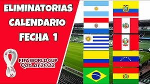 Jun 04, 2021 · las eliminatorias sudamericanas han vuelto casi siete meses después. Calendario Fecha 1 Eliminatorias Sudamericanas Qatar 2022 Youtube