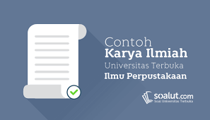 Contoh Karil Ut Ilmu Perpustakaan Pust4560 Karya Ilmiah Ilmu Perpustakaan Perpustakaan Kurikulum