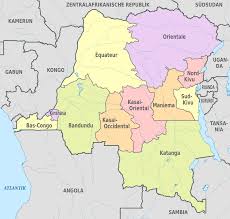 La repubblica democratica del congo. Province Della Repubblica Democratica Del Congo Wikipedia