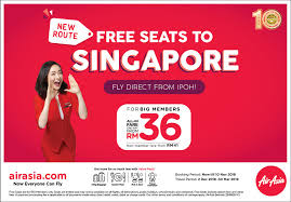 Enjoy this wonderful promotion from airasia. Airasia Launches Ipoh Singapore Its First International Route From The Bougainvillea City Airasia Newsroom