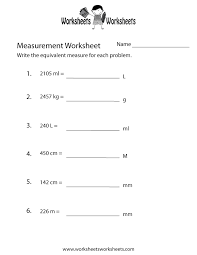 Found worksheet you are looking for? Free Printable Measurement Conversion Worksheet