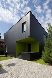 Gallery Of Black Cube House Kameleonlab 3 Houses In Poland Weekend House Architecture