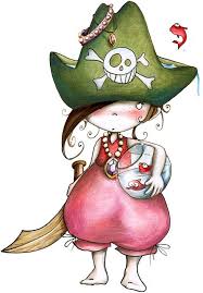 pirata 2 sticker illustration mignonne dessins mignons art mignon