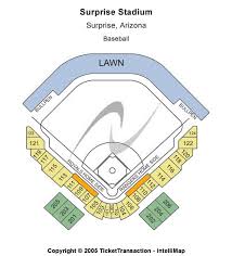 surprise stadium tickets surprise stadium seating chart