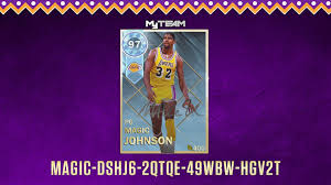 Locker codes can only be obtained outside the game. Locker Codes Diamond Magic Johnson Nba2k