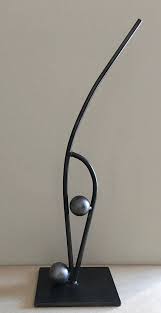 Sculpture Contemporary Art Object Steel With Patin Welding Welding Art Metal Welding Welding