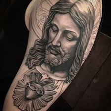 Chicano Tattoo Jesus