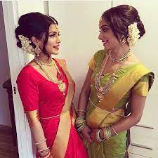 Tie The Thali Pa Instagram Can T Get Enough Of These Stunning Sisters 15sk Tamil Saree Wedding Bridesmaid Saree Nice Dresses Indian Bridal Sarees