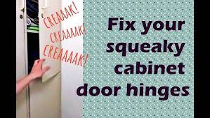 Noisy Squeaky Cabinet Door Hinges