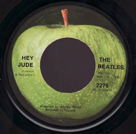 The Beatles – Hey Jude – Vinyl (Scranton, With Producer, Mfg Text Only, 7", 45 RPM, Single), 1968 [r705693] | Discogs