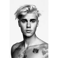 Justin Bieber Body Tattoos Black And White Poster In 2021 Justin Bieber Posters Justin Bieber Mens Hairstyles