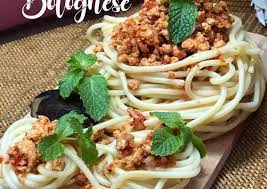 Cara Memasak Spaghetti Bolognese Sihat Yang Mudah Aneka Resepi Enak Recipe Spageti Pasta Rebusan