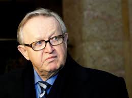 Martti Ahtisaari, former Finnish president and Nobel Peace Prize winner,  dies at 86