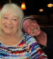 Vicki & Dick with us at Harry's