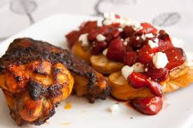 Dinner For One Putenflugel Mit Balsamico Erdbeeren Rezept Putenflugel Dinner For One Lebensmittel Essen
