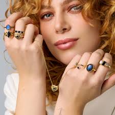 Black Obsidian Fidget Ring