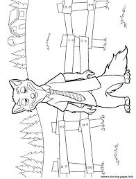 Only at coloringgamesforkids.com, new zootopia coloring pages for kids will be added daily and it is welcome to the amazing universe collections of coloring pages games. Zootopia Nick Wilde Coloring Pages Printable