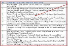 We did not find results for: 20 Contoh Judul Skripsi Pai Pendidikan Agama Islam Terbaru Dan Lengkap Seputarpembahasan Com