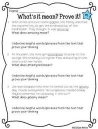 Text Evidence For Beginners Find Proof Make Inferences Context Clues Context Clues Text Evidence Reading Classroom