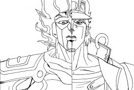 Due to its frequent utilization of color shifts, these sheets are particularly prevalent in the jojo series. Printable Kujo Jotaro Coloring Pages Anime Coloring Pages