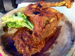 Highway to putrajaya/klia had been opened. Famous Ayam Penyet In Kampung Pandan Kuala Lumpur Food Eat Ayam Penyet