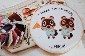 Make sure to use the #stitchventure on ig/twitter to show me your progress on this hand embroidery pattern! Go To Your Own Stitchy Island With Animal Crossing Embroideries