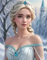 Free Elsa Frozen White Dress Adults Face Swap