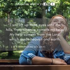 I will lift up my eyes to the hills kjv. Facebook
