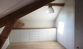 Meuble De Rangement Sous Pente Wood Agencement Meuble Rangement Amenagement Combles Chambre Dressing Sous Combles