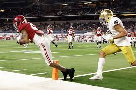 I actually try to teach him not to do it and it didn't work. h/t. Alabama Beats Notre Dame 31 14 In Relocated Rose Bowl Headed For Championship Game Honolulu Star Advertiser