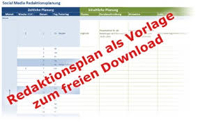 Wir zeigen, wie das geht. Social Media Redaktionsplan 7 Muster Als Vorlage Onlinemarketing Praxis