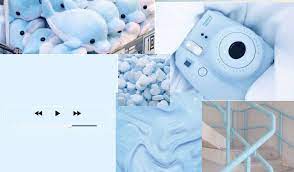 Blue Aesthetic Background Art Di 2019 Wallpaper Iphone Kertas Dinding Pembuatan Perhiasan Gambar Dinding