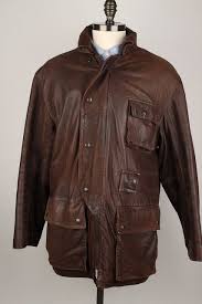 Lakeland Vtg Brown Leather Sz 40 Mens Motorcycle Jacket Coat Motorcycle Jacket Mens Coats Jackets Jackets