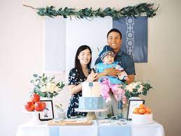 Diy bt21 themed birthday party (full preparation)lyn diego vlogs. Kara S Party Ideas Modern Traditional Korean First Birthday Party Kara S Party Ideas
