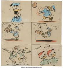 Tap the capture from icon (2) at the bottom of the screen to browse to your images. Canvas Back Duck Donald Duck Storyboard Drawing Animation Art Group Lot 95611 Heritage Auctions
