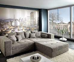 Bigsofa Marlen 300x140 Cm Hellgrau Couch Delife Eu Haus Deko Xxl Sofa Moderne Couch