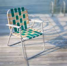 Get free shipping on qualified wood frame rocking chairs or buy online pick up in store today in the outdoors department. Iconic 1960 S Lawn Chair Aluminum Frame With Green White Webbing Lawn Chairs Outdoor Lawn Chairs Chair Photography