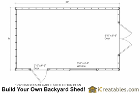 Shed plans 12x24 cabin style shed plans wood patio cover blueprints how to build a lean to shed free plans free plans for building a shed 10x8 6 by 8 shed making little flower rooms in garden is a wonder bit. 12x20 Shed Plans 12x20 Storage Shed Plans Icreatables Com
