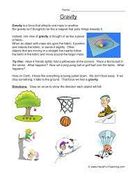 It guides the path of every basketball free throw, as well science. Falling Gravity Worksheet Have Fun Teaching Science Worksheets Gravity Science