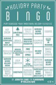 Bingo Holiday Free Bingo Games Exclusive Holiday Party Bingo Holiday Bingo Bingo Thanksgiving Bingo