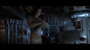 (1979) at the end of the movie, heroine and lone survivor ripley (sigourney weaver), strips down to her underwear to prepare for stasis. The Strip Scene That Crossed The Line For Director James Cameron Nz Herald