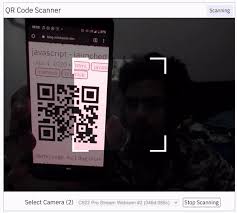 The decoding process is done in your own browser window so qr codes are not loaded on the server. Html5 Qrcode