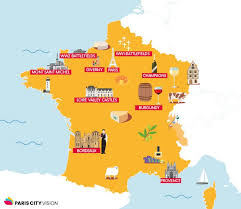 France is a country with which almost every traveller has a relationship. French Tourist Map The Best Places To See Pariscityvision