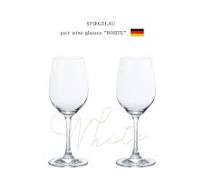 Spiegelau Crystal White Wine Glass Pair Set - White Wine Glass Set of 2