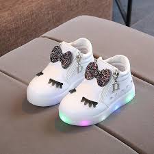 Spring Glowing Girls Sneakers Basket Led Children Lighting Shoes Boys Firstlook