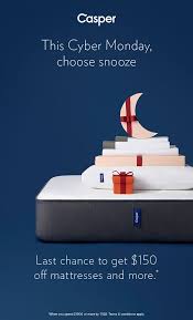 Our Dreamiest Offer Of The Year Is Here This Cyber Monday Choose Snooze With The Outrageously Comfortab Box Packaging Design Ads Creative Good Advertisements