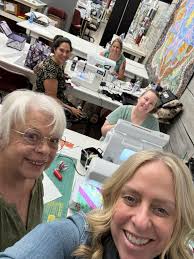 Scrappy string quilt class at Cherry Berry Quilts
