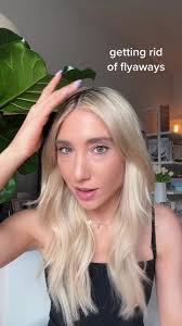 Testing the tigi bedhead product for flyaways thanks to @Tinx #fyp #fy  #beautyhacks #hairtok