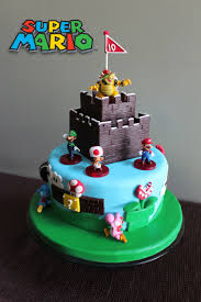 Everything is hand made and painted. 9 Super Mario Boys Birthday Cakes Photo Mario Kart Birthday Party Ideas Boys Birthday Cake And Mario Birthday Cake Snackncake